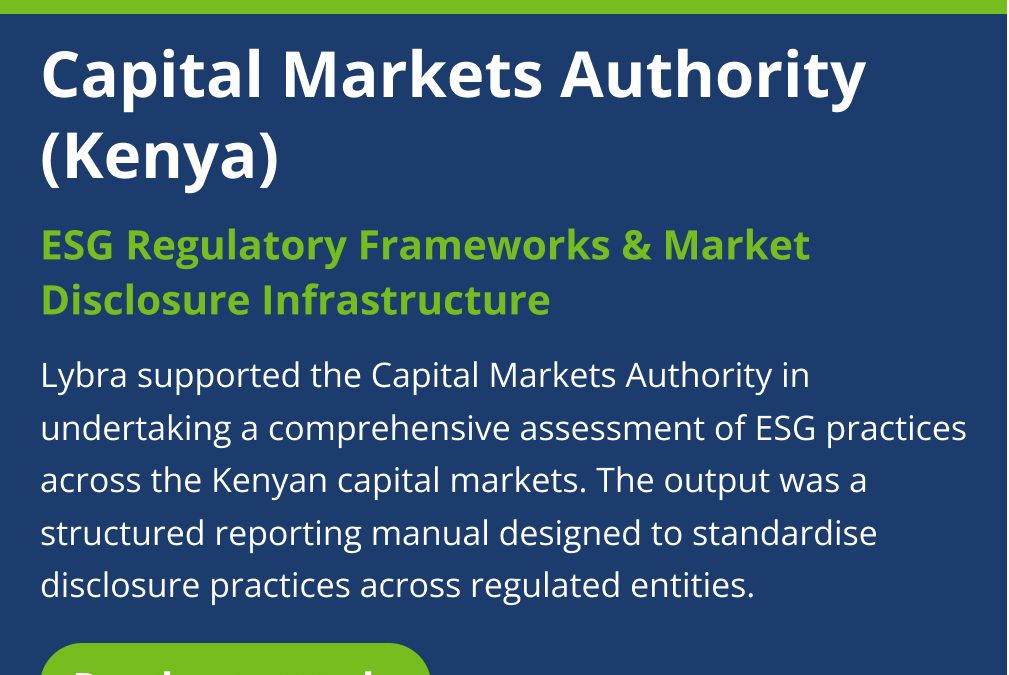 ESG Regulation for Capital Markets