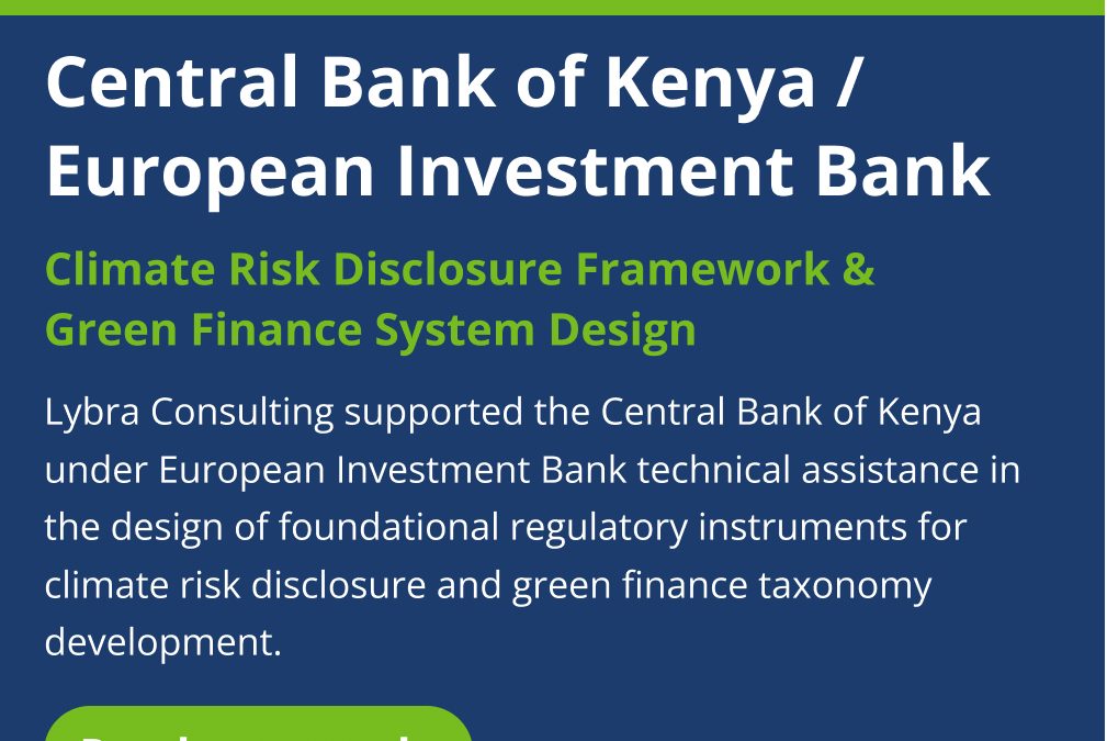 Sustainable Finance & Regulatory Architecture